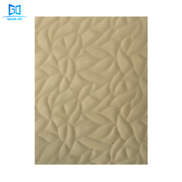 GO-D095 3D MDF Panel de pared Fiberboard Decoración de la pared Cubra de pared Paneles decorativos